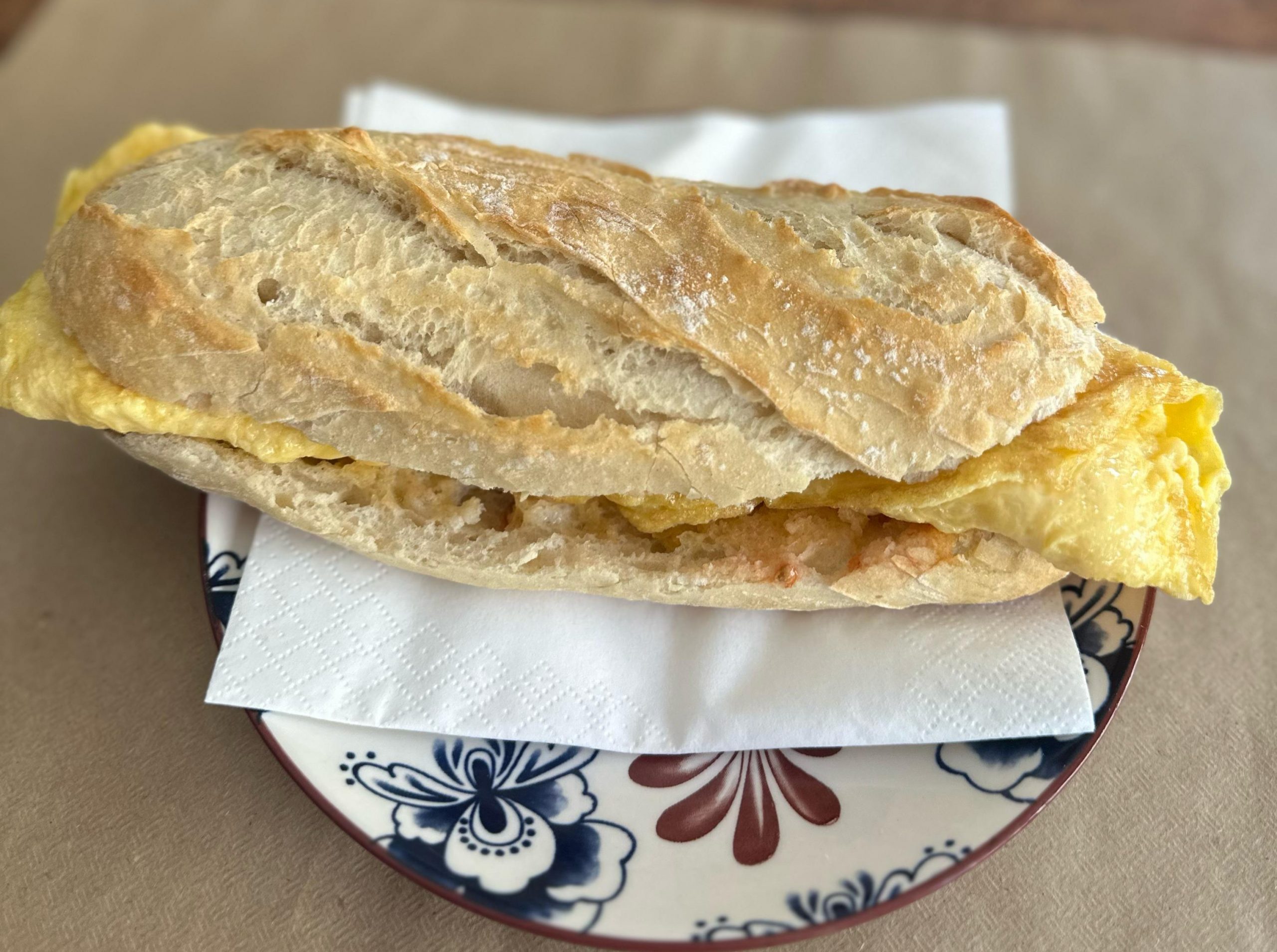 Bocadillo de truita